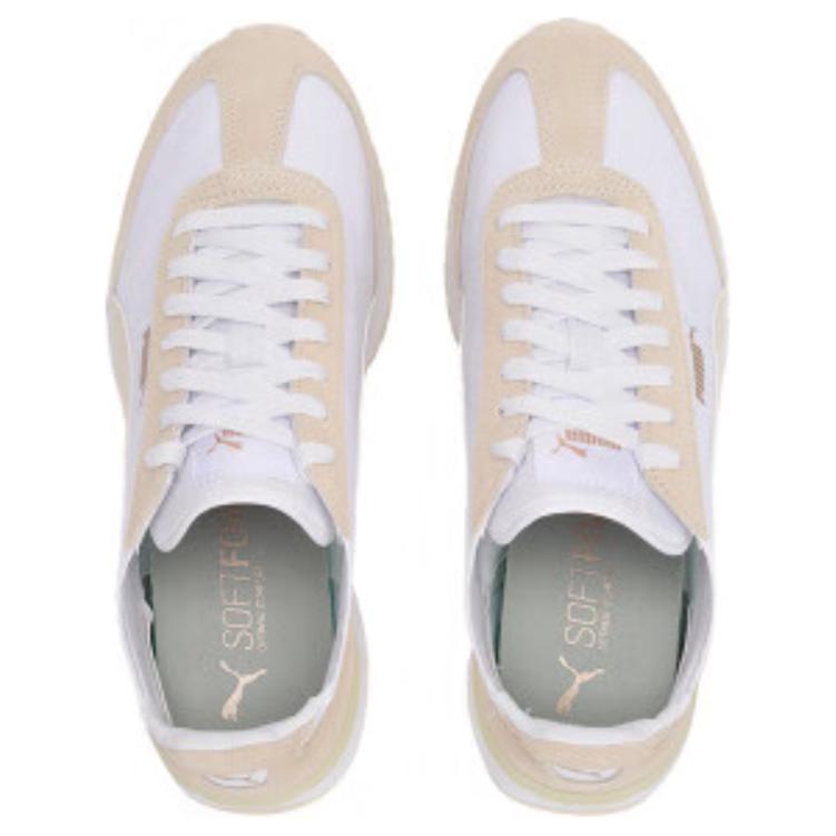 PUMA R78 Abrasion Resistant Breathable Coverage Low Top Casual City Commute Running Shoes Unisex Ecru купить в интернет-магазине Yoocart с быстрой доставкой по России.