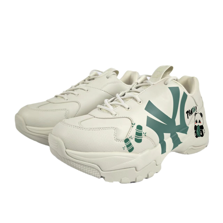 MLB Big Ball Chunky Low-Top Chunky Sneakers Unisex Ecru