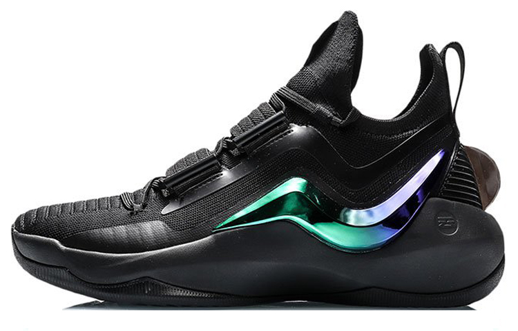LiNing Slip Resistant Mid Top Basketball Shoes Men's
