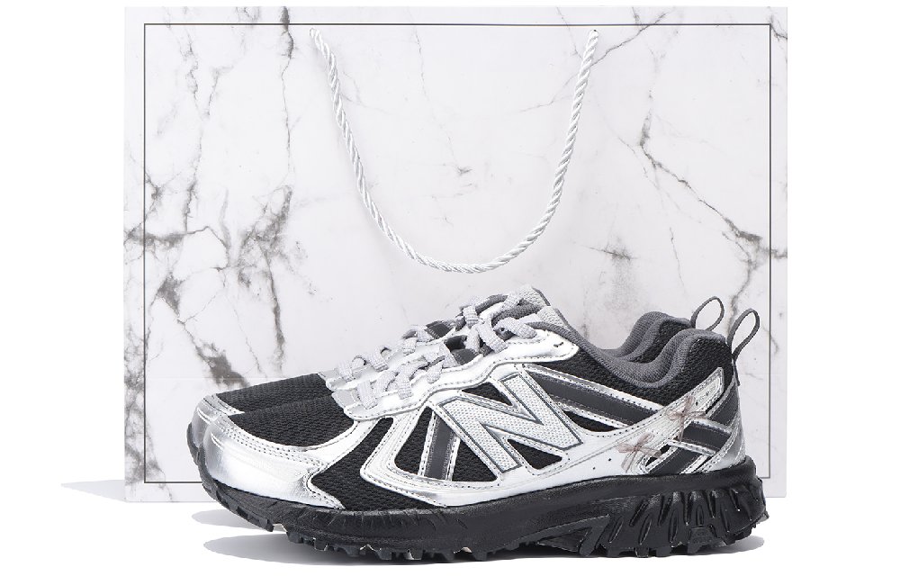 New Balance NB 410 Running Shoes Unisex Low-Top Silver
