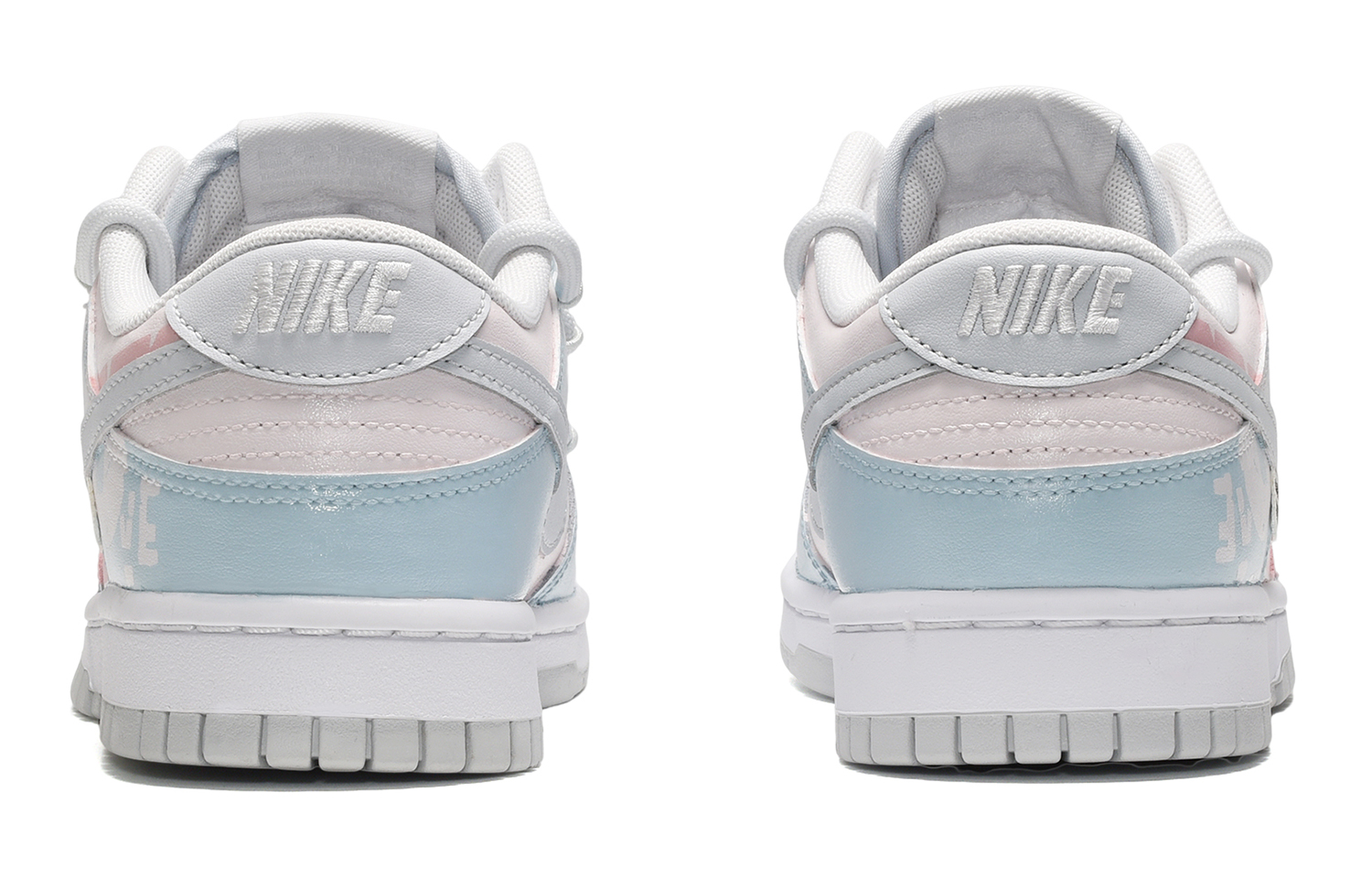 Nike Dunk Skateboard Shoes Women's Low-Top Pink Blue купить в интернет-магазине Yoocart с быстрой доставкой по России.