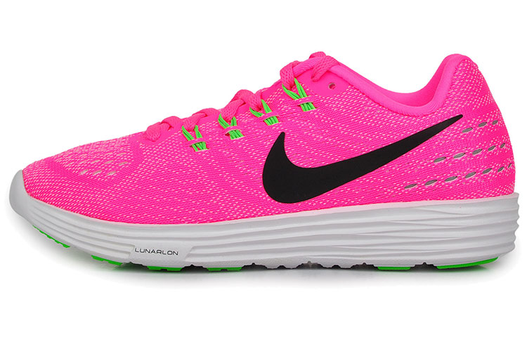 Nike Lunartempo 2 Pink Blast Black White Rg Green Women's