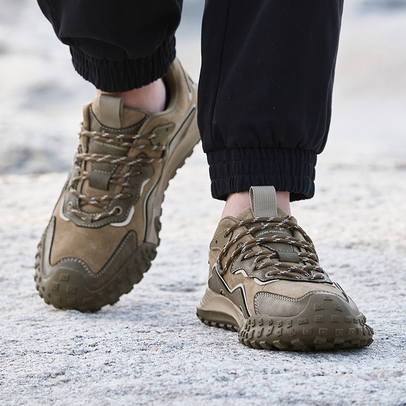 Jeep Low Top Outdoor Shoes Men's Khaki купить в интернет-магазине Yoocart с быстрой доставкой по России.
