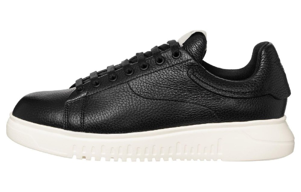 EMPORIO ARMANI Tumbled Low Top Sneakers