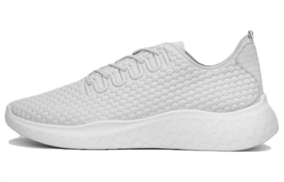 Ecco Low-Top Casual Shoes Men's Gray White