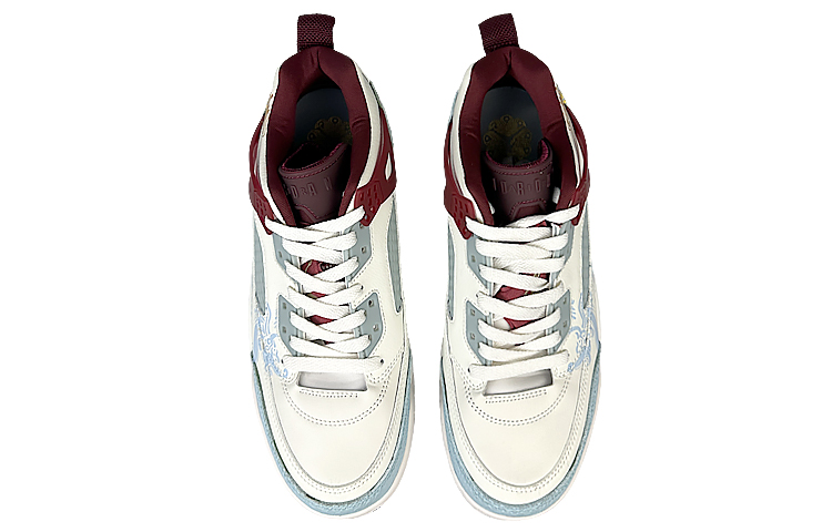 Jordan Spizike Mid-Top Vintage Basketball Shoes Men's Blue White купить в интернет-магазине Yoocart с быстрой доставкой по России.