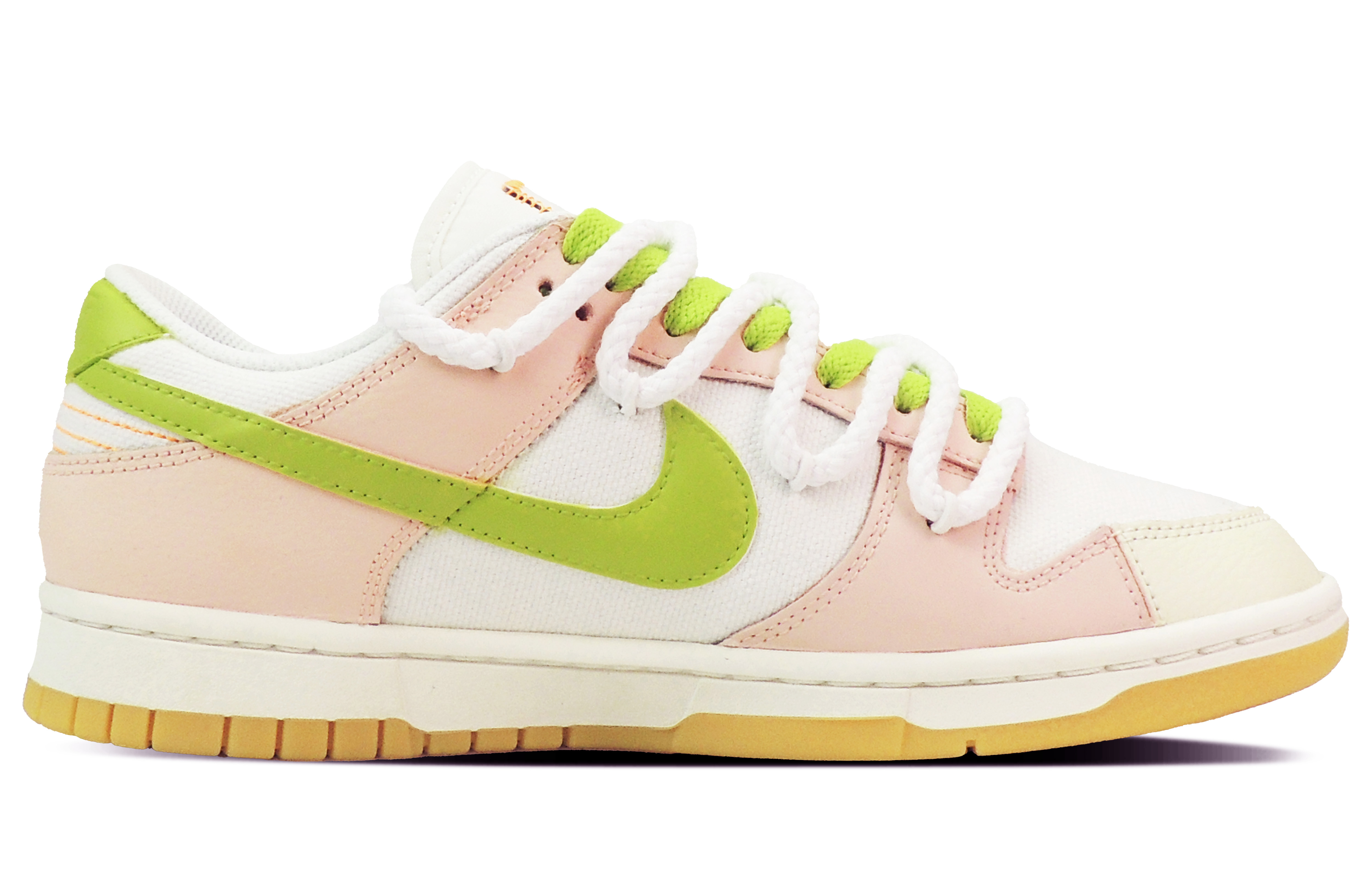 Nike Dunk Ocean Twins Slip Resistant Abrasion Resistant Low top Skateboard Shoes Unisex White Pink