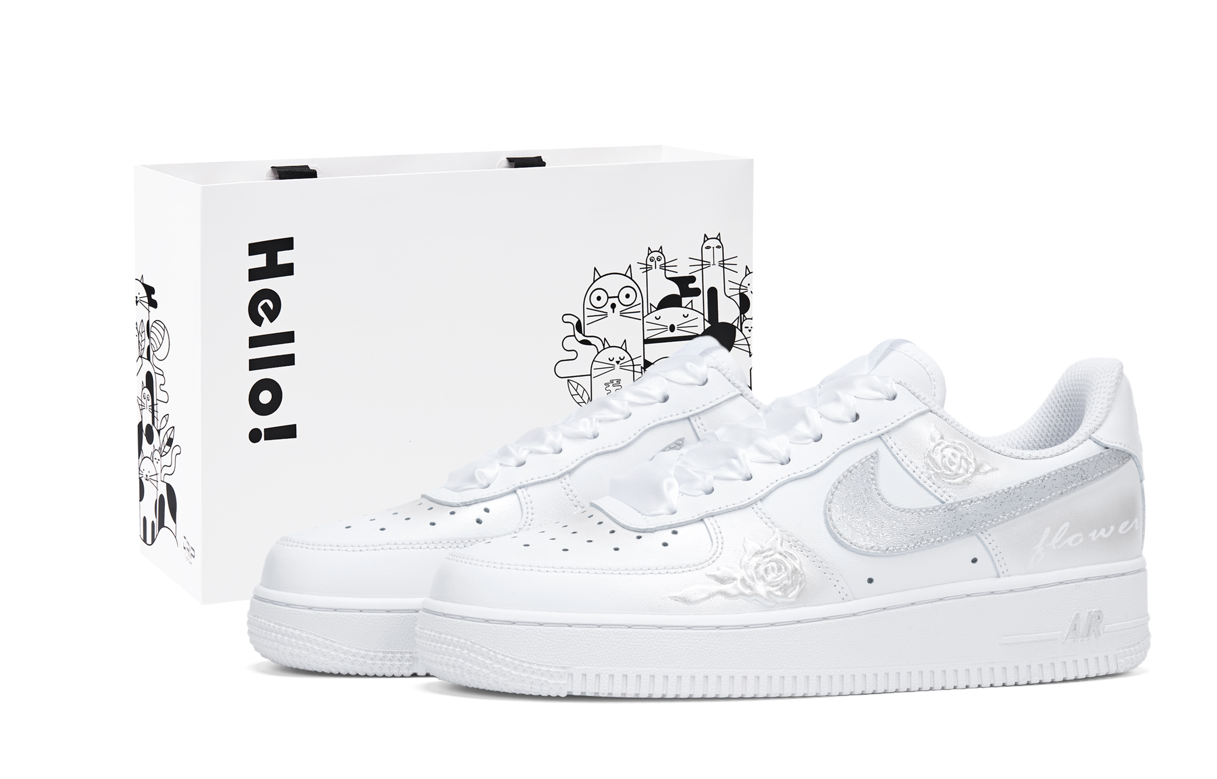 Nike Air Force 1 Low top Skateboard Shoes Unisex White