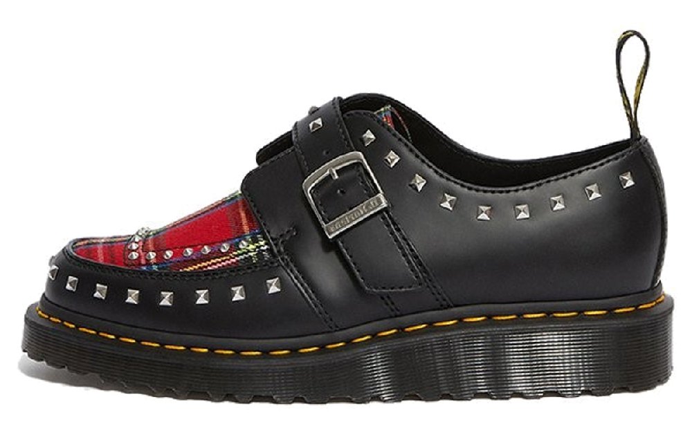 Dr.Martens Platform Shoes Women's Black Red