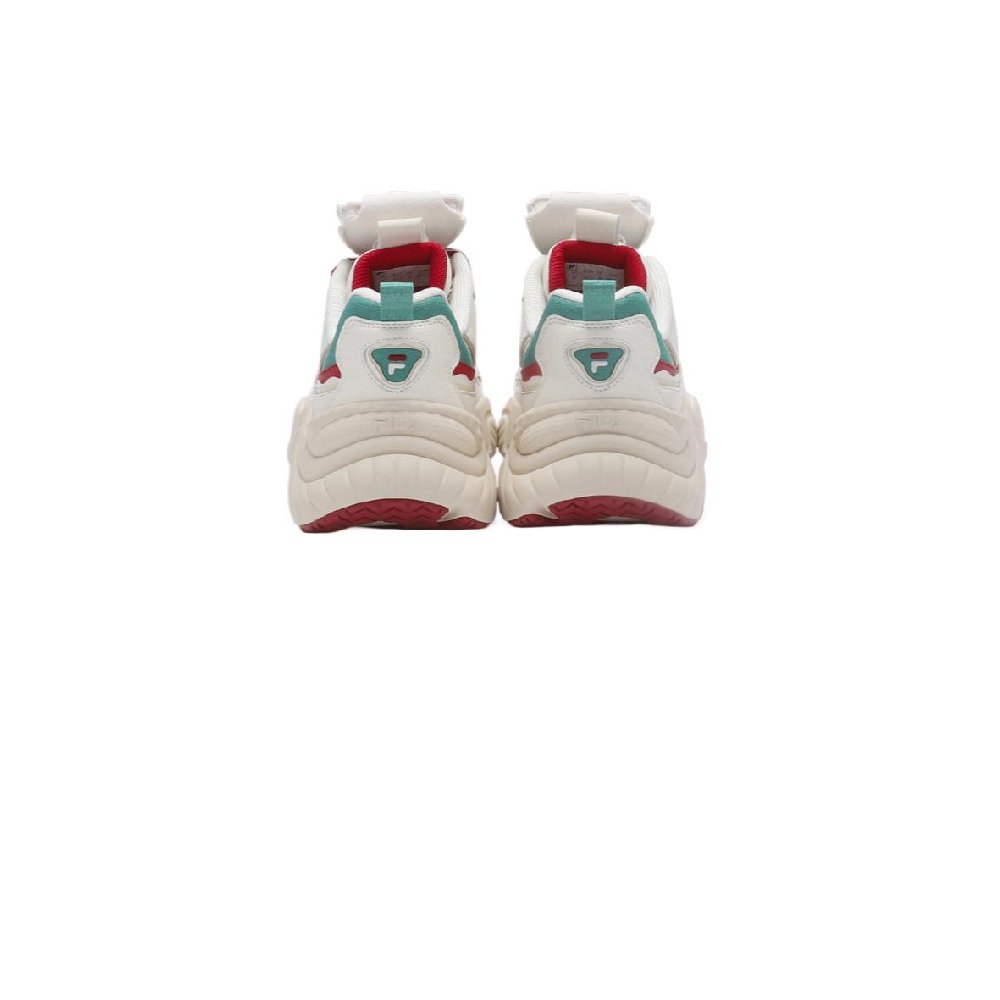 FILA Breathable Mid-Top Chunky Sneakers Women's White
