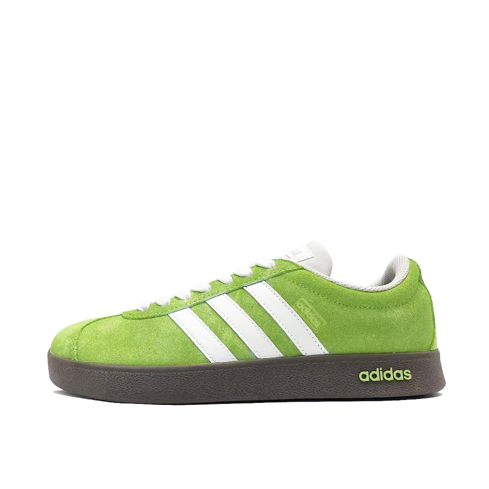 Adidas VL COURT 2.0 Green Light Low Top Skateboard Shoes Unisex Green White
