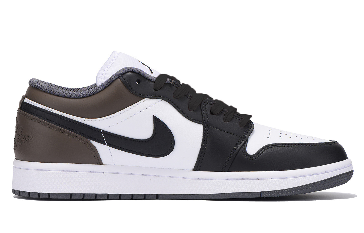 Jordan Air Jordan 1 Abrasion Resistant Coverage Low Top Vintage Basketball Shoes Unisex Black Brown купить в интернет-магазине Yoocart с быстрой доставкой по России.