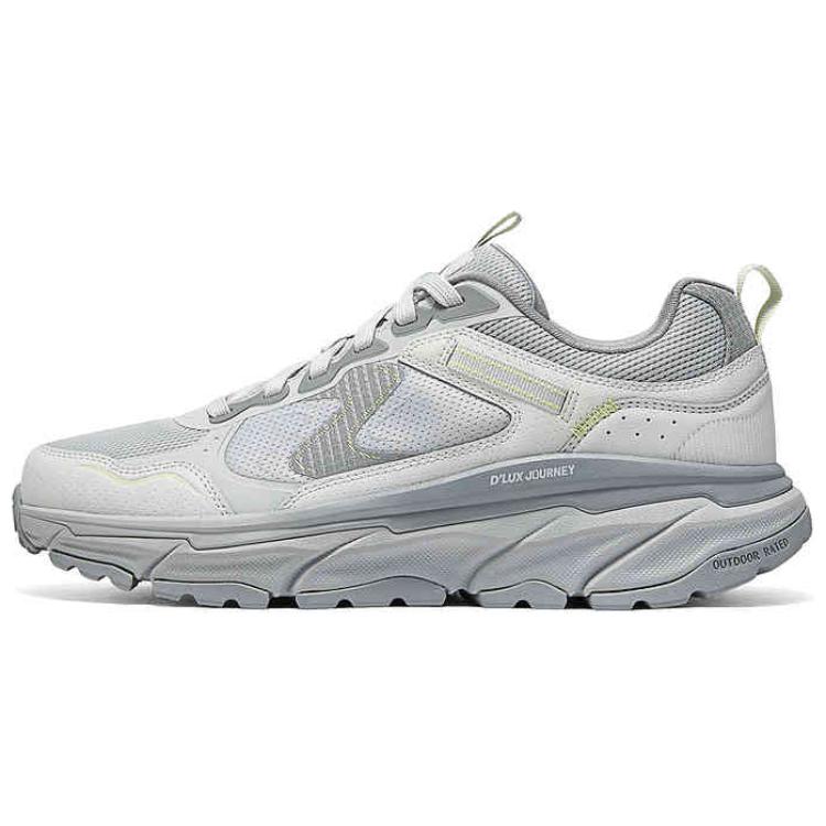 Skechers OUTDOOR MENS Low Top Hiking Shoes Men's Light Gray