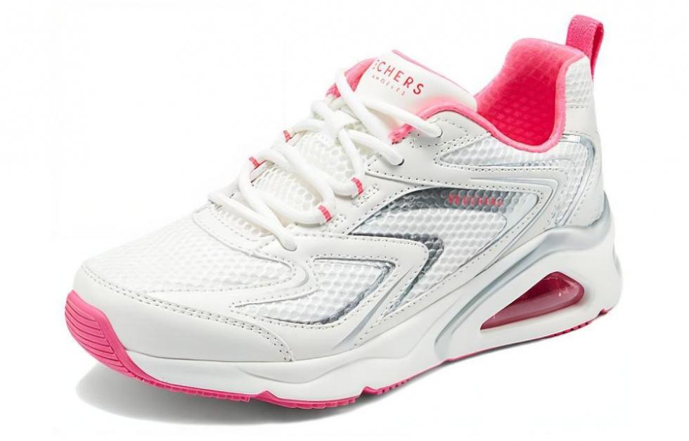 Skechers Aurora Shoes Durable Breathable Low-Top Casual Shoes Women's White купить в интернет-магазине Yoocart с быстрой доставкой по России.