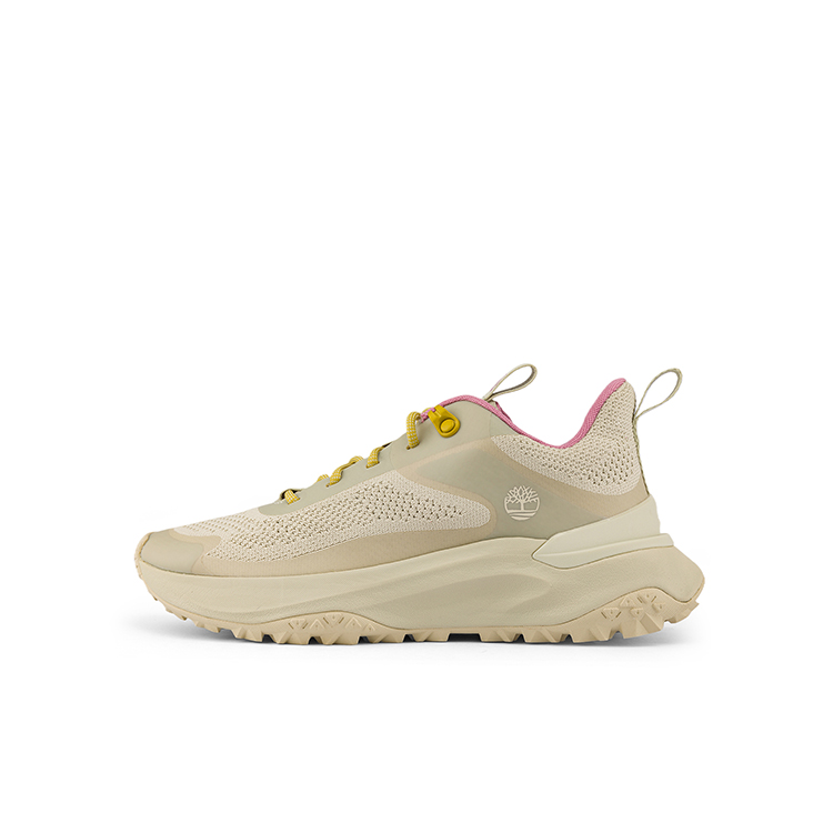 Timberland Motion Access Cushioning And Breathable Low Top Mountaineering Hiking Shoes Women's Ecru