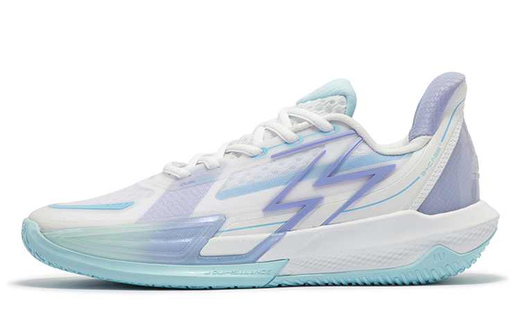 361° Big3 4.0 QUICK Ice Blade Low-Top Basketball Shoes Women's Glacier Blue