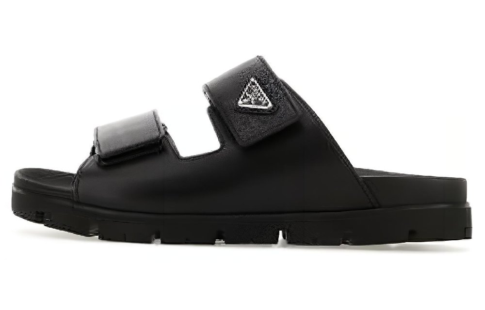 PRADA Leather Strap Sandals