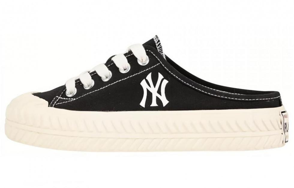 MLB Playball Low-Top Canvas Shoes Unisex Black
