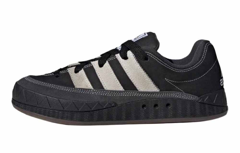 Adidas Originals Adimatic Norwegian Creed Slip Resistant Low Top Skateboard Shoes Unisex Black Brown