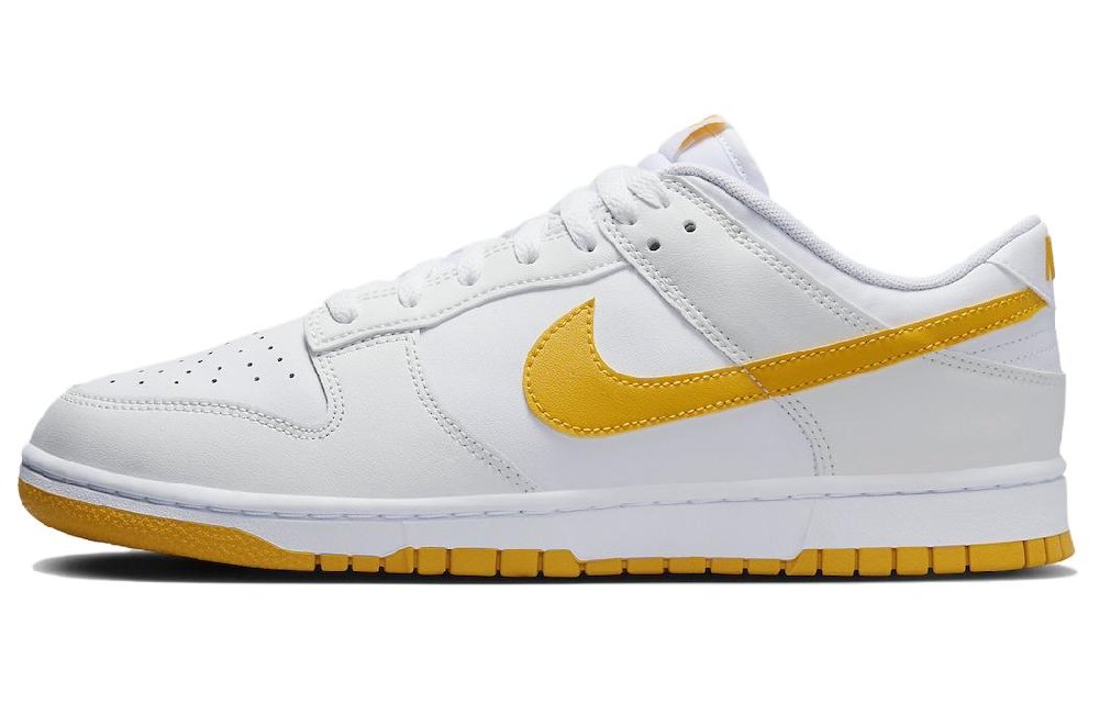 Nike Dunk Low White University Gold