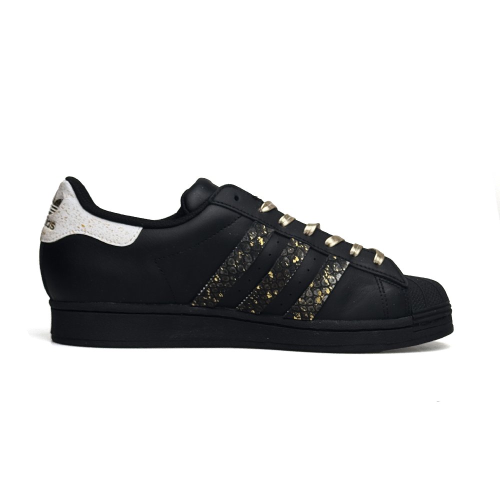 Adidas Originals SUPERSTAR Cushioning Wear-Resistant Low-Top Skateboard Shoes Unisex Gold