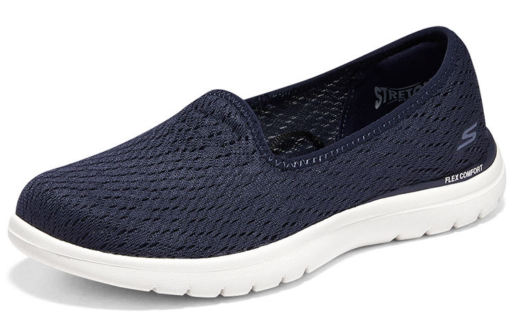 Skechers On The GO Fle Low Top Casual Shoes Women's Blue