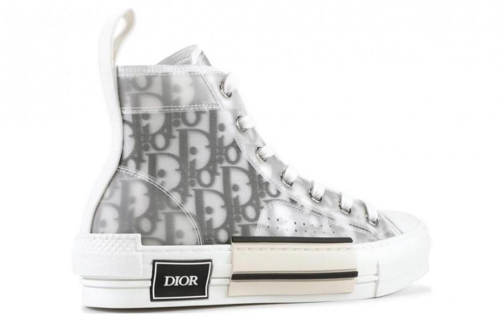 DIOR B23 High Top Logo Oblique купить в интернет-магазине Yoocart с быстрой доставкой по России.