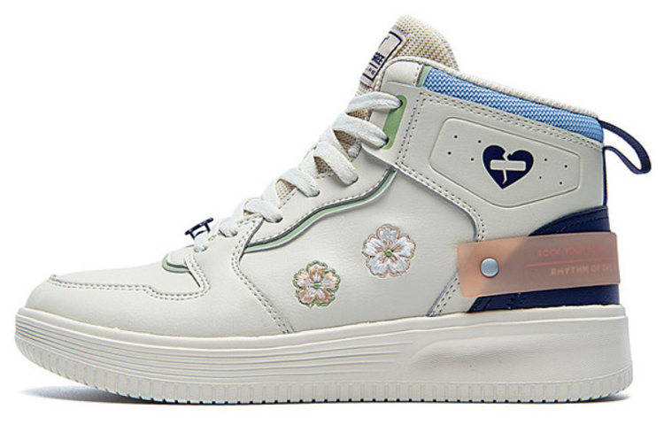361° Skateboard Shoes Women's High-Top White/Purple