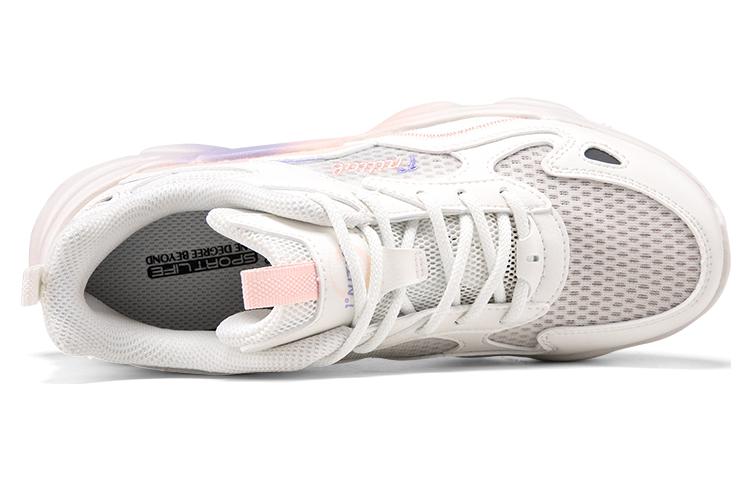 361° Cushioning Anti-Slip And Wear-Resistant Low-Top Sports Casual Shoes Women's White Pink