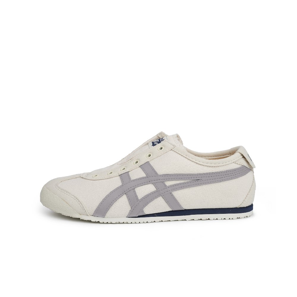 Onitsuka Tiger MEXICO 66 Octopus Party, Gray And Muddy Abrasion Resistant Low Top Casual Shoes Unisex Gray