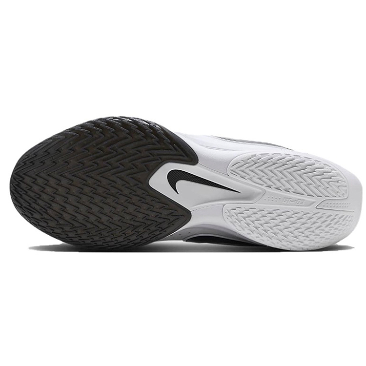 Nike Air Zoom G.T. Cut 3 Wear-Resistant Low-Top Basketball Shoes Unisex White Black Red