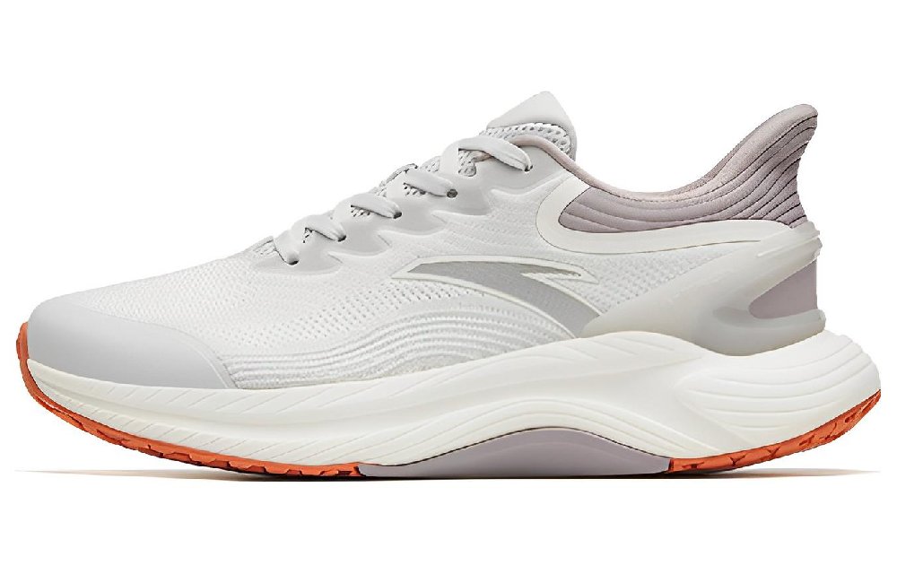 Anta Gen 3.0 Lite Anti-Slip And Wear-Resistant Rebound Low-Top Running Shoes Women's Sand Grain Gray