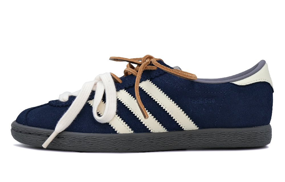 Adidas Originals Stadt Slip-Resistant Low-Top Skateboard Shoes Men's Navy Blue