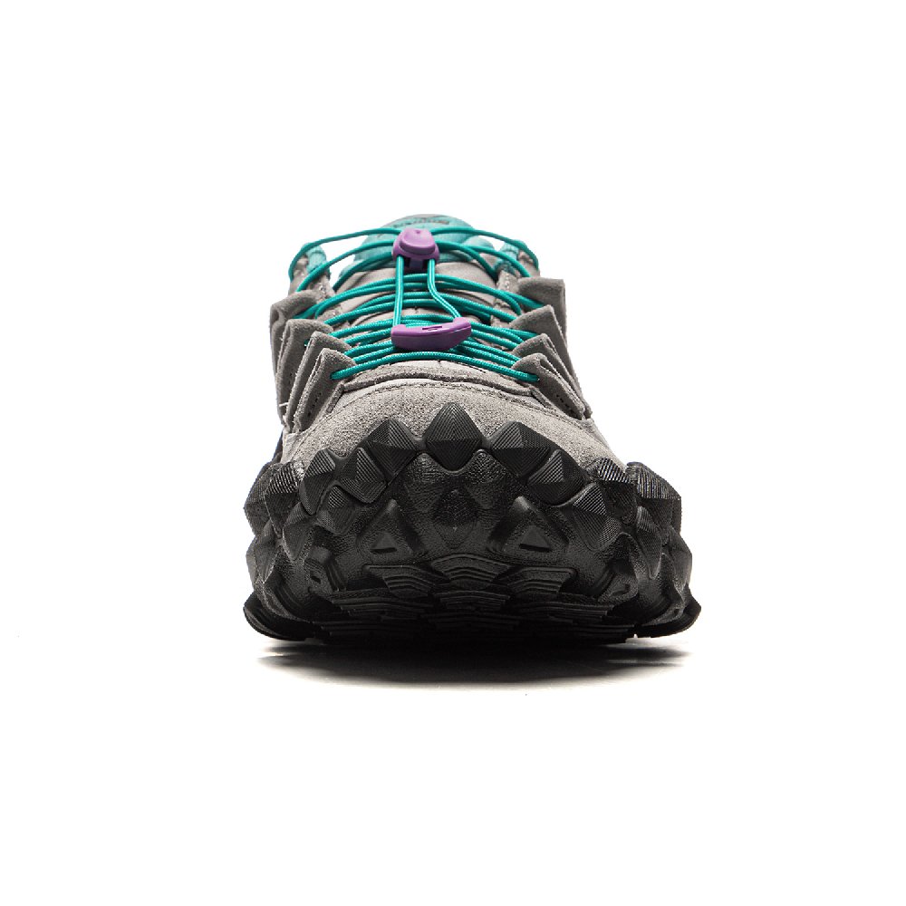 LiNing Rebound Anti-Slip And Wear-Resistant Low-Top Casual Shoes Unisex Gray Black Green