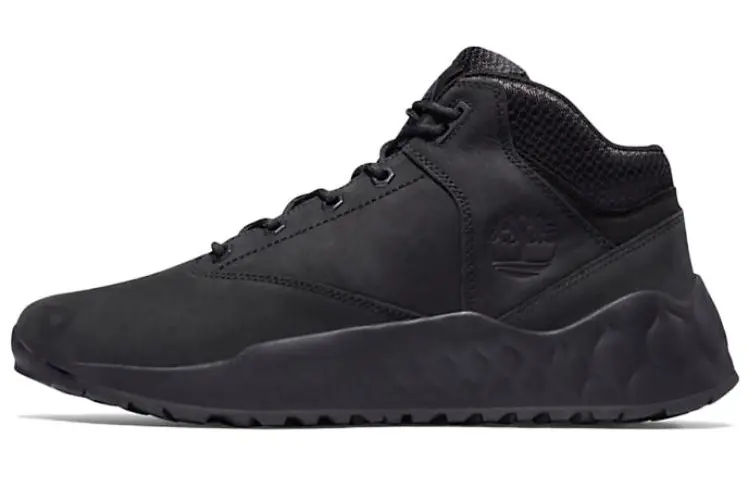 Timberland Solar Wave Abrasion Resistant Ankle Length Outdoor Boots Men's Black