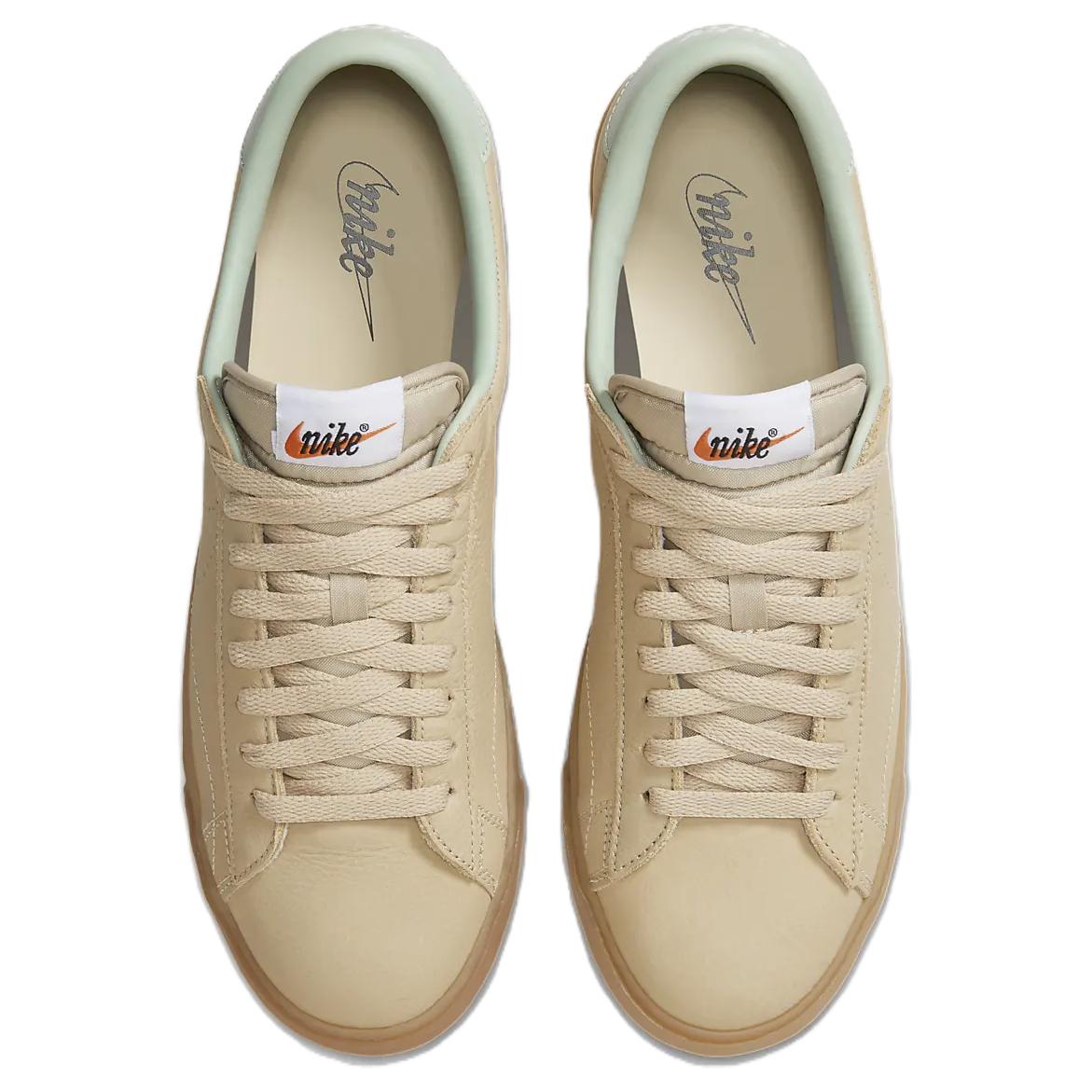 Nike Tennis Classic Anti Slip Wear Resistant Low Top Skateboard Shoes Unisex Light Yellow купить в интернет-магазине Yoocart с быстрой доставкой по России.