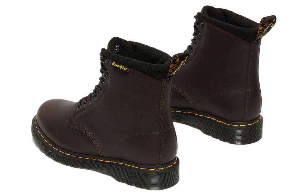 Dr. Martens 1460 Pascal Warmwair Leather Lace Up Boots 'Dark Brown' купить в интернет-магазине Yoocart с быстрой доставкой по России.