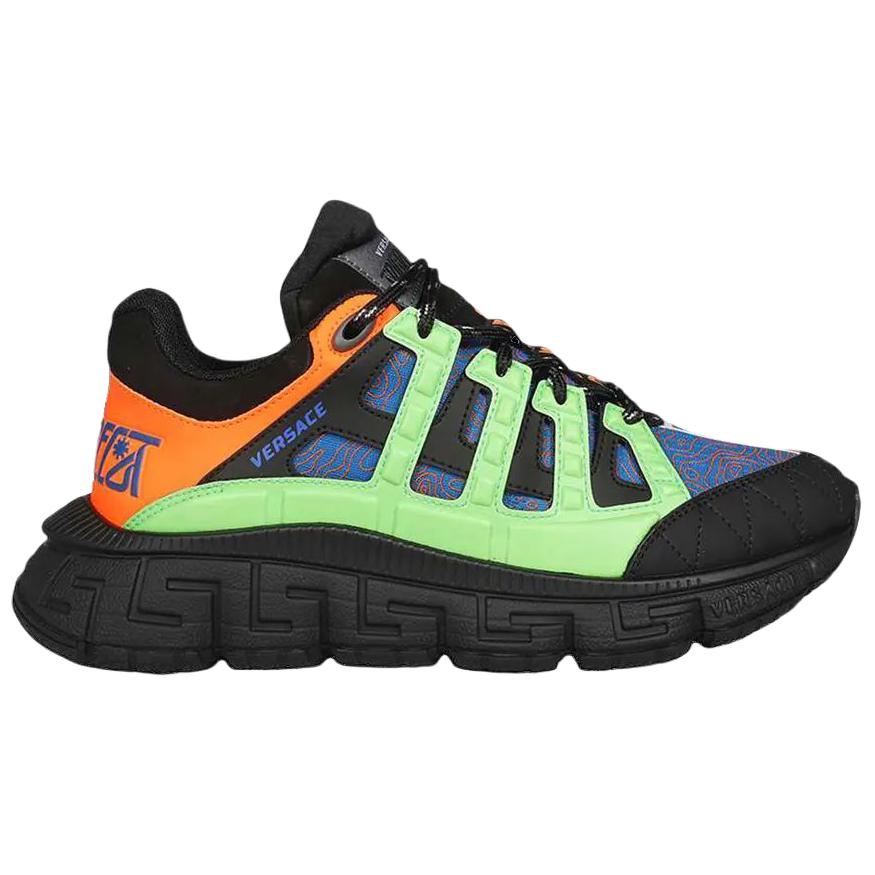 VERSACE Trigreca Versace Low top Casual Shoes Men's Black