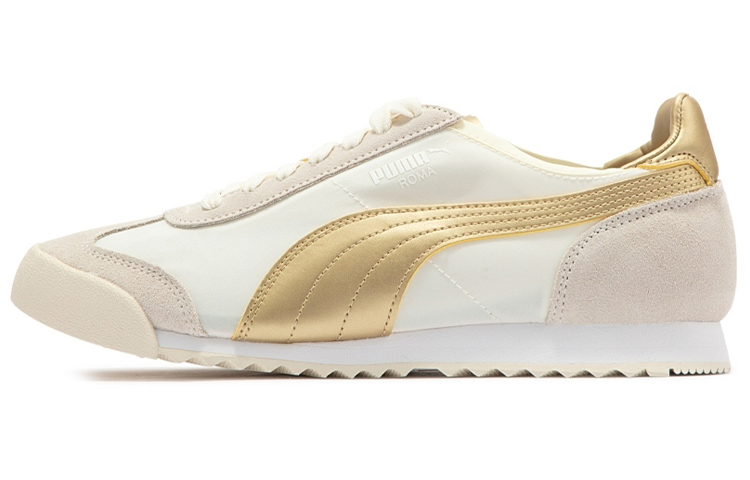 PUMA Roma Og Nylon 'Metallic   Whisper White Team Gold'