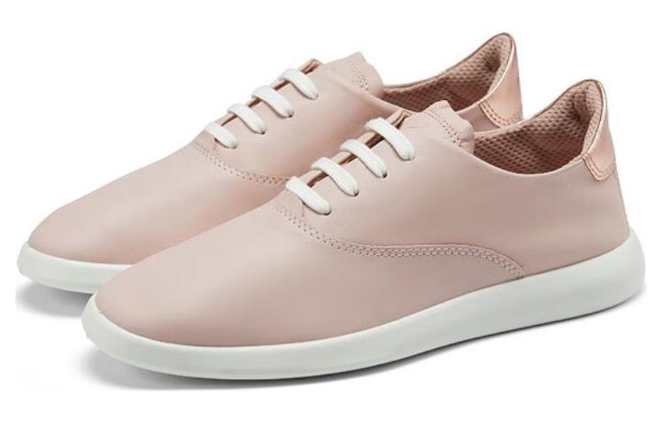 Ecco Abrasion Resistant Low top Skateboard Shoes Women's Pink