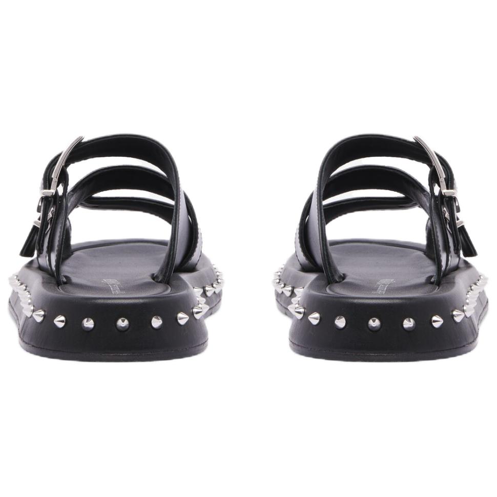 Alexander McQueen Stud Embellished Double Buckled Sandals Women's
