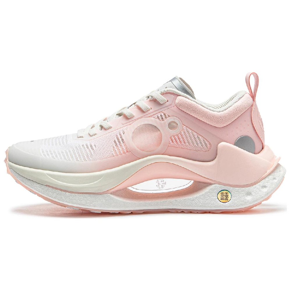 LiNing Shadow CRC Anti Slip Wear Resistant Low Top Casual Shoes Women's White Pink