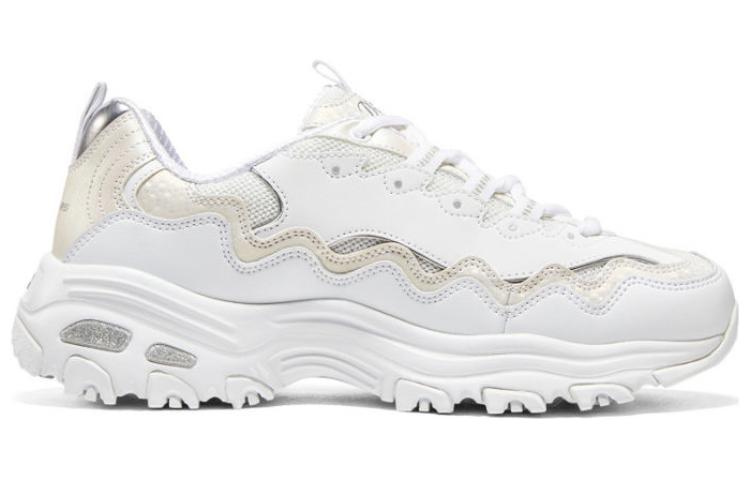 Skechers D'lites 1.0 Marathon Running Shoes 'White' Women's