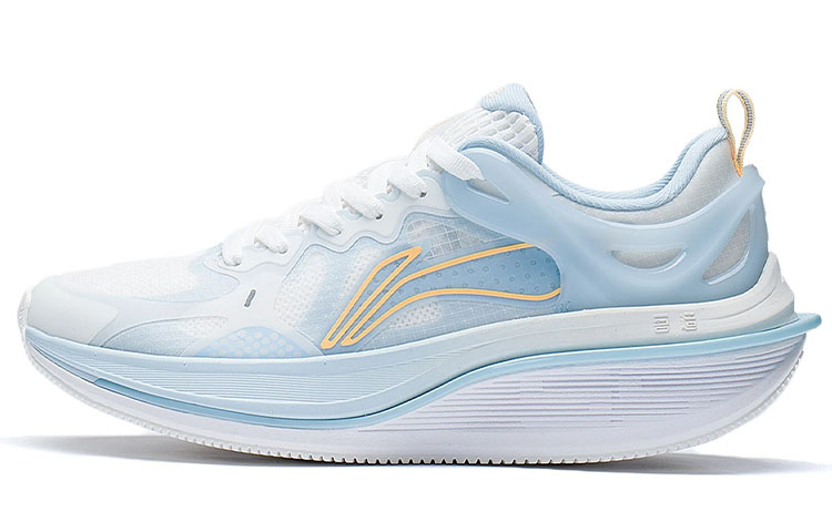 LiNing WuShi 5S 2.0 Low-Top Running Shoes Men's White Blue