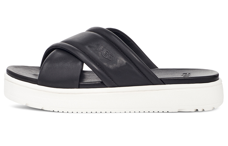 UGG Rubber Sole Slide Slippers Women's Black