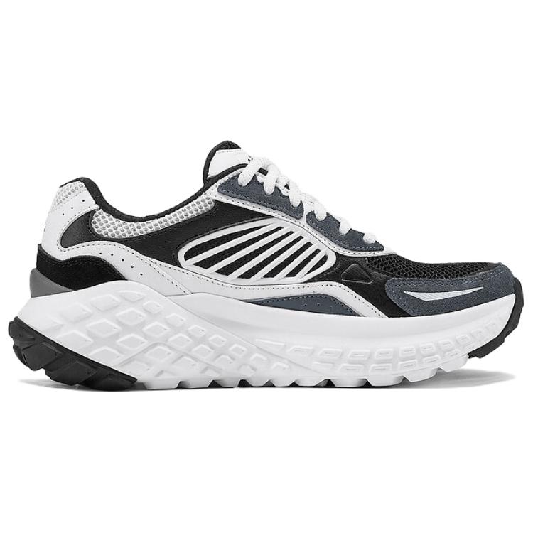 Skechers Anti Slip Wear Resistant Low Top Casual City Commute Running Shoes Women's Black White купить в интернет-магазине Yoocart с быстрой доставкой по России.