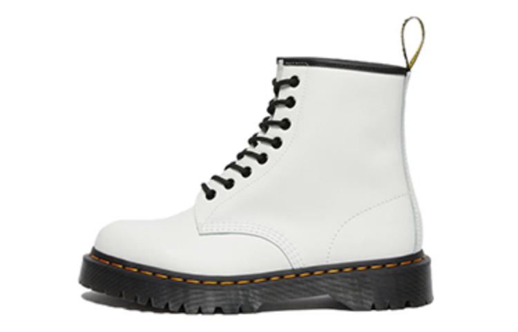 Dr. Martens 1460 Bex Martin Boots Couple Style White