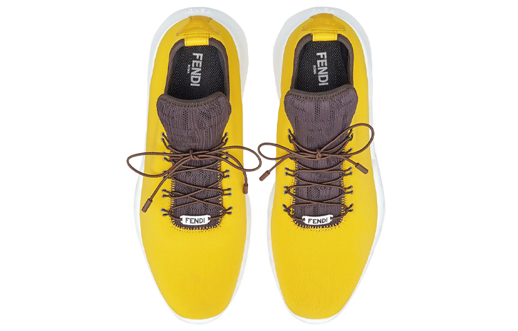 FENDI Cushioning Wear-Resistant Low-Top Casual Shoes Men's Yellow FENDI Cushioning Wear-Resistant Low-Top Casual Shoes Men's Yellow купить в интернет-магазине Yoocart с быстрой доставкой по России.