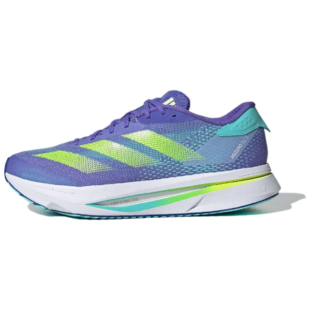 Adidas Adizero Sl 2 Cobalt Blue Lucid Lemon Blue Spark
