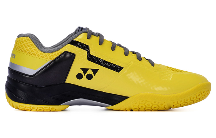 YONEX Power Cushion Badminton Shoes Unisex Low-Top Yellow Black